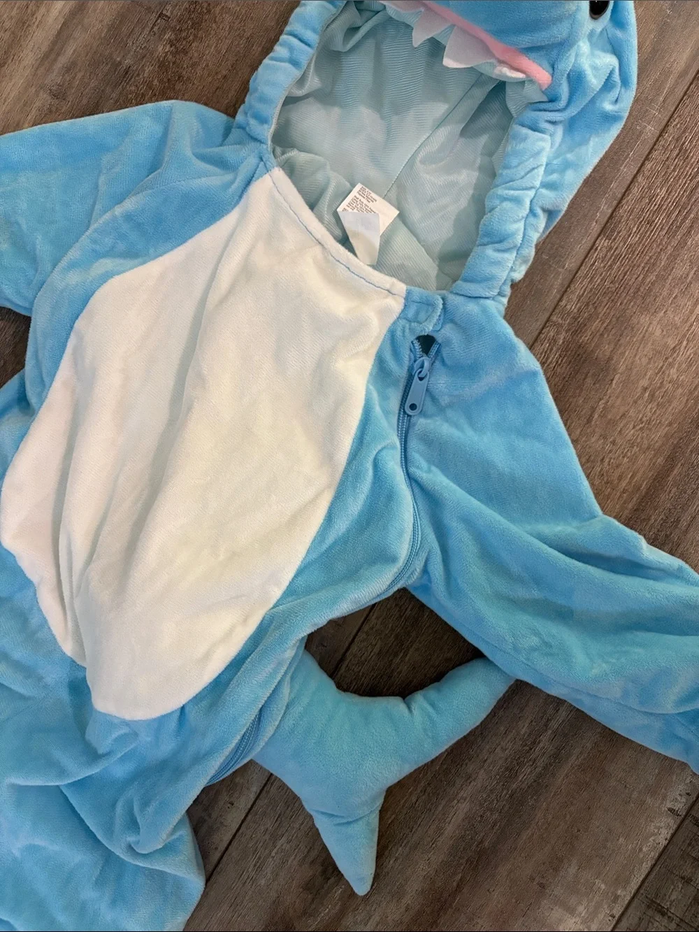 Hyde and Eek Blue SHARK Halloween Costume toddler 2t-3t